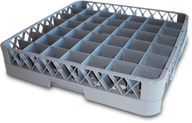 Cesta Lavavajillas 50x50 con 49 Compartimentos